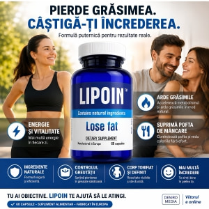 Pastile Lipoin Pentru Arderea Grăsimilor 60buc Thumb 4