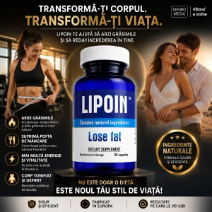 Pastile Lipoin Pentru Arderea Grăsimilor 60buc Thumb 1
