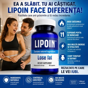 Pastile Lipoin Pentru Arderea Grăsimilor 60buc Thumb 2