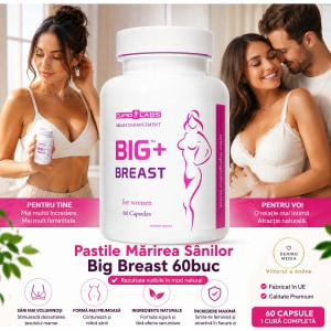Pastile Mărirea Sânilor Big Breast 60buc Thumb 1
