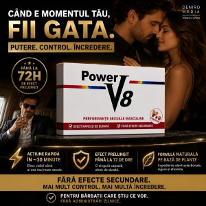 Pastile Pentru Erecție Și Potență Power V8 8buc Thumb 1