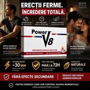 Pastile Pentru Erecție Și Potență Power V8 8buc Thumb 3