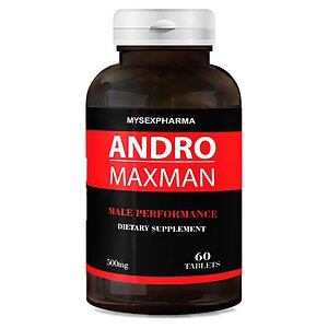 Pastile Pentru Mărirea Penisului Andro MaxMan 60buc