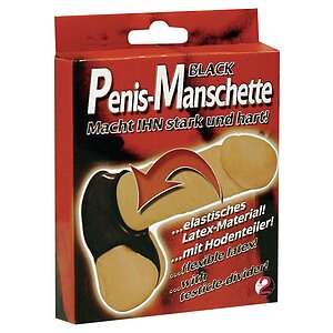 Manșetă Penis Și Testicule Negru Thumb 1