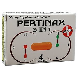 Pastile Potență Pertinax 3in1 Plus 4buc