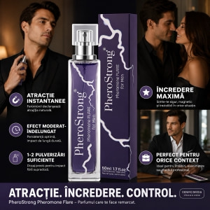 PheroStrong Flare — Parfum cu Feromoni Pentru Bărbați, 50 ml Thumb 8