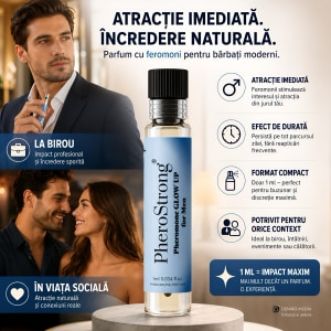 PheroStrong Glow-Up - Parfum Feromoni 1 ml Bărbați Thumb 5