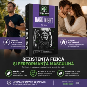 Pills Hard Night 12 Capsule: Potență Pentru Bărbați Thumb 3