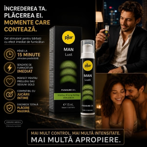 Pjur MAN Lust – Gel Stimulant Pentru Bărbați 15ml Thumb 1