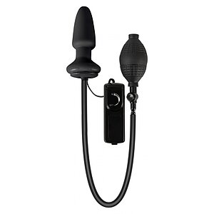 Plug Anal Ajustabil Cu Vibrații Funny Hills Negru Thumb 1