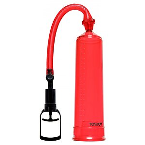 Pompă Penis Power Pump Roșu