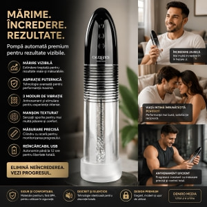 Pompă Pentru Penis Executive Automatic Smart Negru Thumb 6