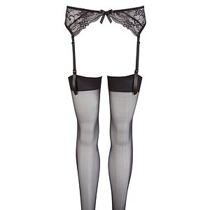 Portjartier Cu Dresuri No:Xqse Grace Negru S-M Thumb 2