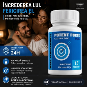 Pastile Potent Forte Plus 15 capsule Thumb 2