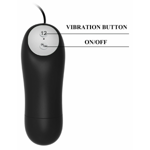 Pretty Love Anal Stimulation Plug Negru Thumb 5