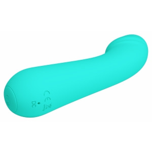 Pretty Love Cetus – Vibrator Punctul G 15 cm, 12 Moduri Albastru Thumb 2