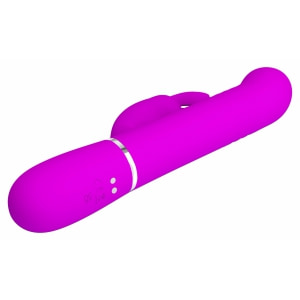 Pretty Love Coale Rabbit Vibrator 19.5 cm Mov Thumb 2