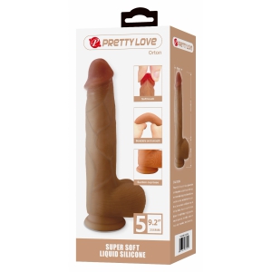 Pretty Love Orton - Dildo Realist Din silicon, Ventuză Thumb 10