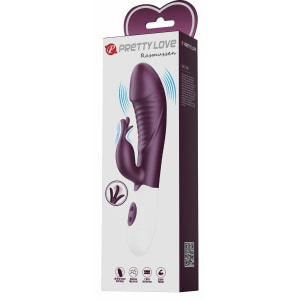 Pretty Love Rasmussen Purple, Dual Stimulator 30 Vibrații Mov Thumb 5