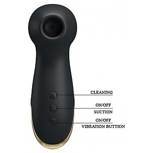 Stimulator Clitoris Pretty Love Royal Pleasure Negru Thumb 5