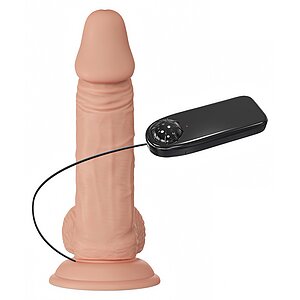 Pretty Love Zebulon — Vibrator Realist 19,4 cm cu Ventuză Thumb 1
