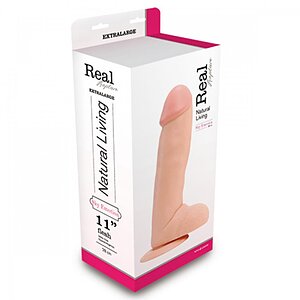 Dildo Gigant Real Rapture Flesh 28 cm Thumb 1