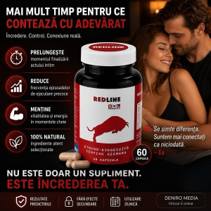 RedLine 60 Capsule cu Extracte Pentru Bărbați Thumb 2