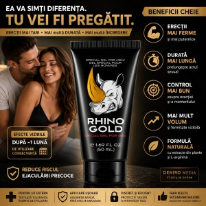 Rhino Gold Gel Mărire Penis 50ml Thumb 3
