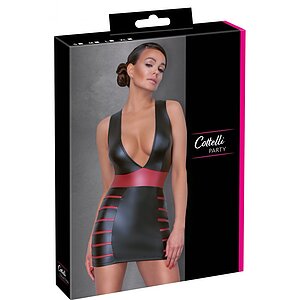 Rochie Cottelli Collection Party Up Negru XL Thumb 6