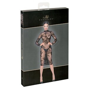 Rochie Noir Handmade Maggie Negru L Thumb 5