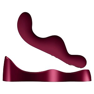 Rocks-Off Ruby Glow Blush — 2 Motoare, USB Reîncărcabil Vişiniu Thumb 3