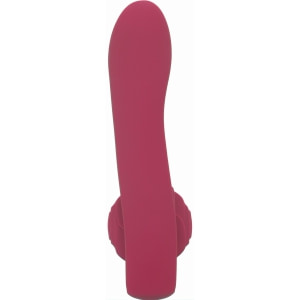 Rosenrot Vibrator Flexibil, 2 Motoare, 10 Moduri Roșu Thumb 2