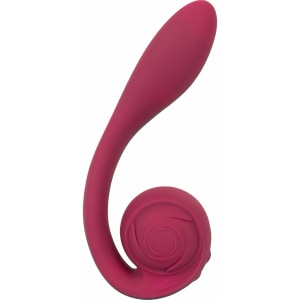 Rosenrot Vibrator Flexibil, 2 Motoare, 10 Moduri Roșu Thumb 4