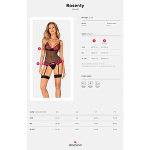 Corset Obsessive Rosenty Roz XL-2XL Thumb 4