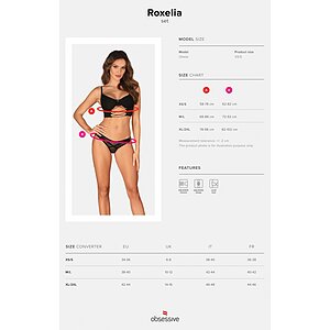 Set Obsessive Roxelia Negru XL-2XL Thumb 4
