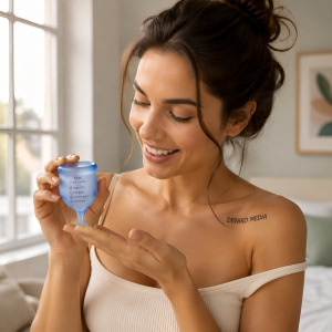 Satisfyer Feel Secure Menstrual Cup Thumb 5