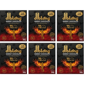 Set 6 x Ciocolată Afrodisiacă Pentru Bărbați Diblong 24g
