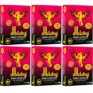 Set 6 x Ciocolată Afrodisiacă Pentru Femei 24g