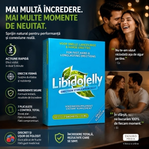 Set 7 Pliculețe Stimulent Erecție Lichid LibidoJelly Thumb 2
