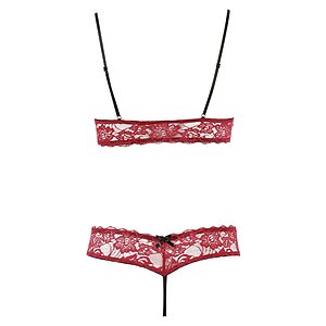 Set Cottelli Collection Layla Roșu L Thumb 4