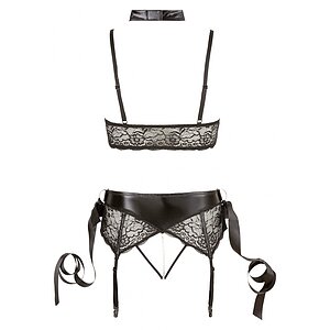 Set Cottelli Collection Riley Negru M Thumb 3