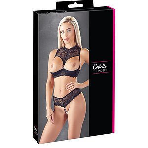 Set Cottelli Collection Agnes Negru S Thumb 6