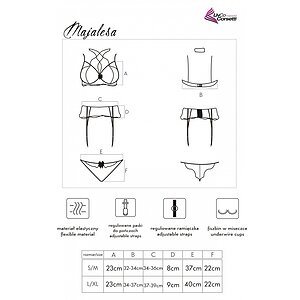 Set LivCo Majalesa Negru S-M Thumb 2
