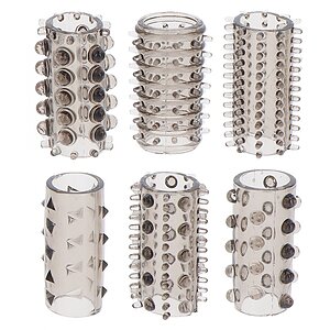 Set Manșoane Power Penis Sleeve Negru