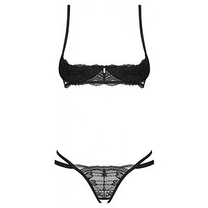 Set Obsessive Nutris Decupat Negru XS-S Thumb 2