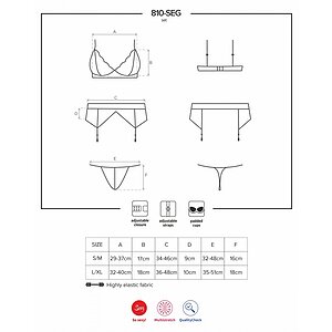 Set Obsessive 810-SEG Alb L-XL Thumb 4