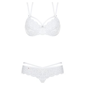 Set Obsessive 860-SET Alb L-XL Thumb 2