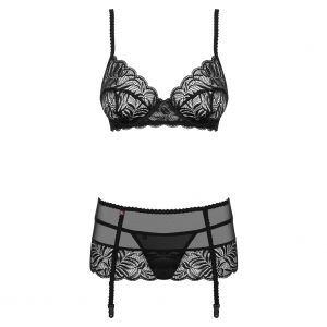 Set Obsessive Contica Negru S-M Thumb 2