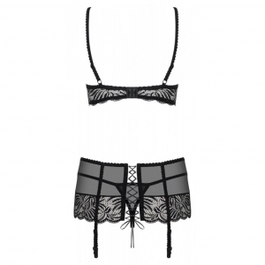 Set Obsessive Contica Negru S-M Thumb 3