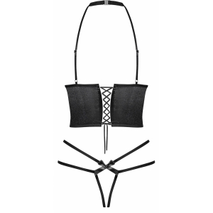 Set Obsessive Delishya Negru L-XL Thumb 3